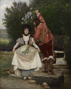 Primavera junto al arroyo de Vaclav Brozik